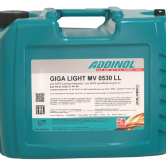 ADDINOL Motorolie Giga Light MV 0530 LL - 20 liter